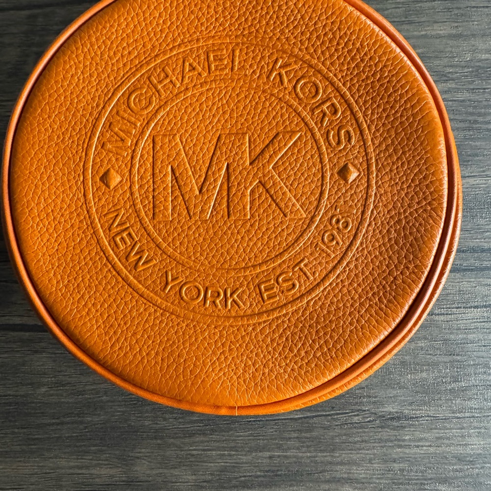 Michael Kors Orange Canteen Bag